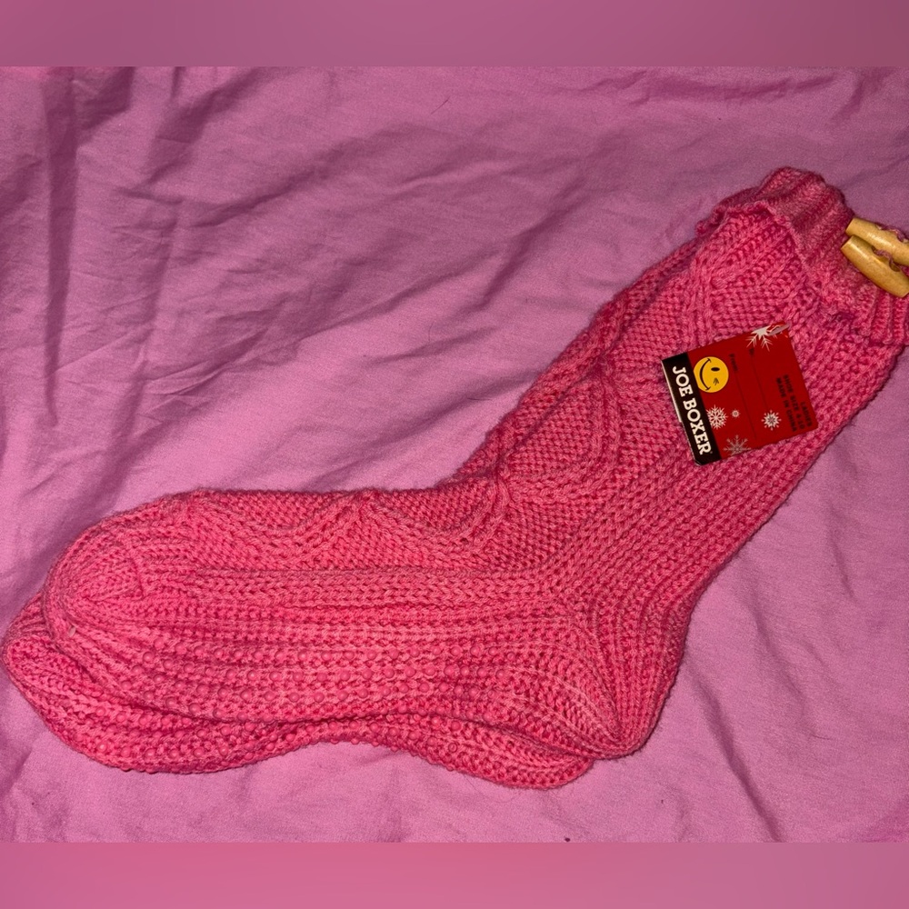 Joe boxer knitted socks size women’s 4–10